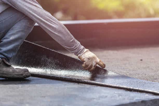 Professional Emergency Waterproofing technician working in Orchard Park, NY